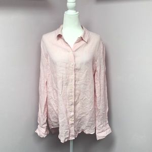 Workshop Republic Clothing Linen Button Down